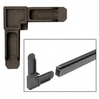 CRL 1/4" Square Cut Screen Frame Corners