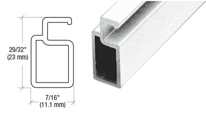 CRL 29/32" x 7/16" Heavy Wall Extruded Screen Frame
