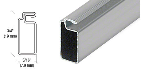 CRL 3/4" x 5/16" Roll Formed Screen Frame - 144