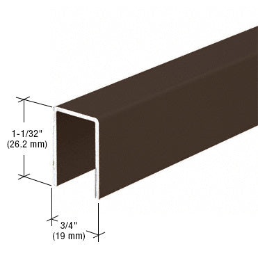 CRL Series 3602 Upper Jamb Channel - 144"