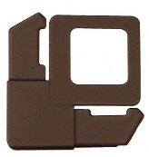 CRL 5/16" Square Cut with Lift Tab Plastic Screen Frame Corner