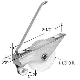 CRL 1-1/8" Nylon Screen Roller Assembly