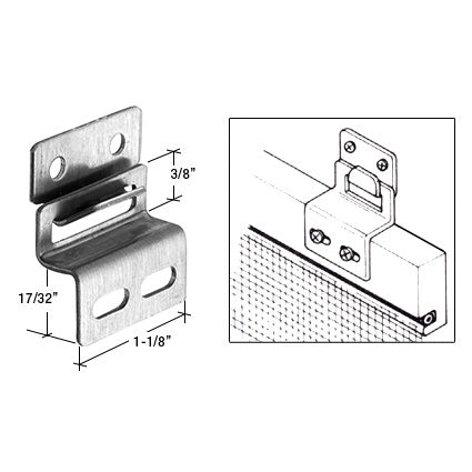 CRL Screen and Storm Window Top Hanger - Carded