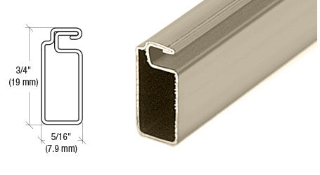 CRL 3/4" x 5/16" Roll Formed Screen Frame - 144