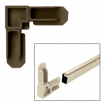 CRL 7/16" Square Cut Screen Frame Corners