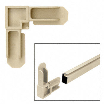 CRL 7/16" Square Cut Screen Frame Corners