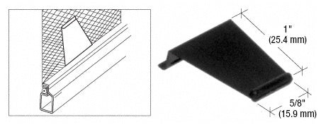 CRL Plastic Pull Tabs For Screens - Bulk