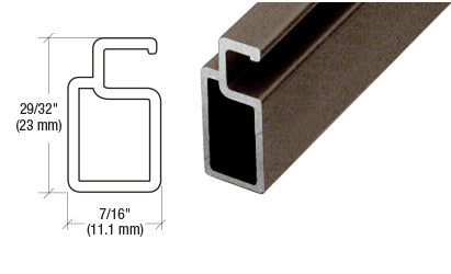 CRL 29/32" x 7/16" Heavy Wall Extruded Screen Frame