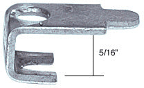 CRl Aluminum 5/16" Casement Screen Clips - Bulk