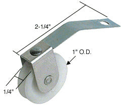 CRL 1" Nylon Sliding Screen Door Spring Tension Roller for Academy Mfg. Doors *DISCONTINUED*