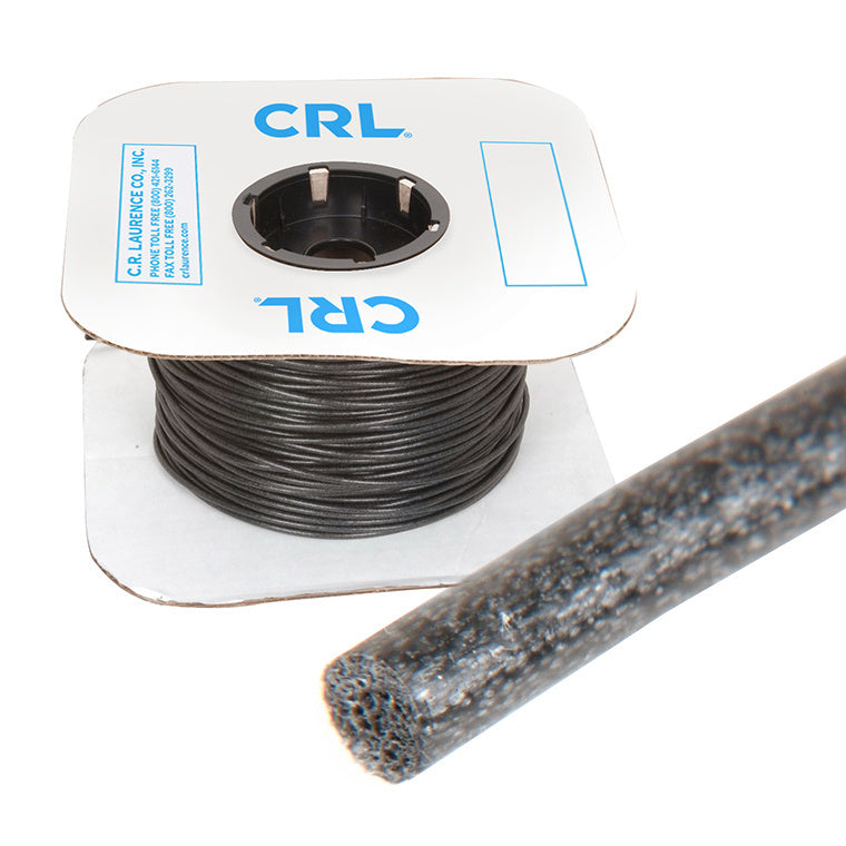 CRL Black Foam Core Screen Spline
