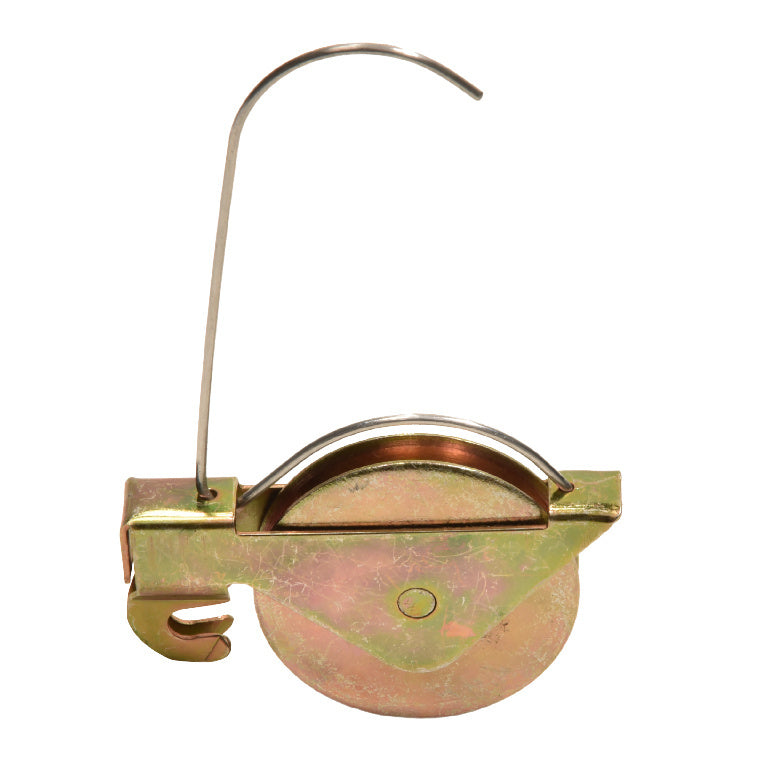 CRL Steel Ball Bearing Center Groove Sliding Screen Door Spring Tension Roller