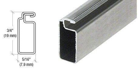 CRL 3/4" x 5/16" Roll Formed Screen Frame - 144