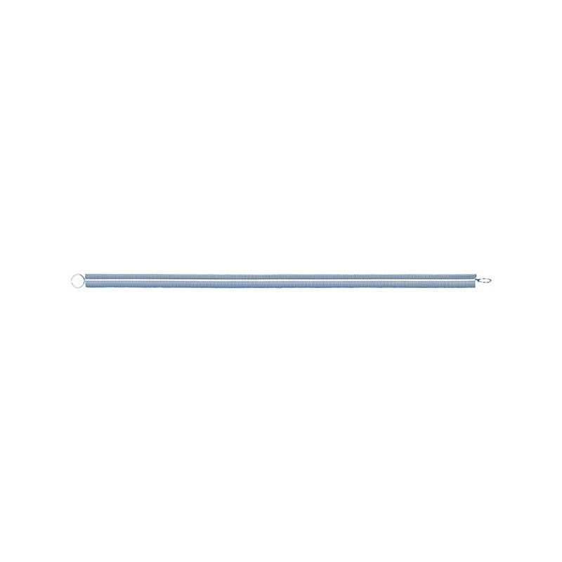 FHC Wood Screen Door Closer Extension Spring - Nickel-Plated Finish - 0.059 Ga X 23/64" X 16-3/8" - Closed Double Loop - (1-Pack)