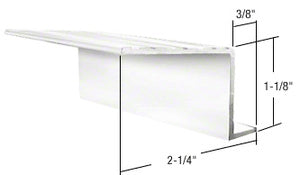 CRL 74" Retractable Screen Door Out Sill adaptor