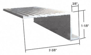 CRL 74" x 2-3/8" Retractable Screen Door In-Sill adaptor
