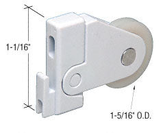 CRL 1-5/16" Nylon Screen Roller Assembly *DISCONTINUED*