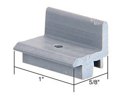 CRL Sliding Screen Door 1" x 5/8" Plastic Top Guide for Mayfair Doors *DISCONTINUED*