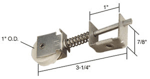 CRL Sliding Screen Door Bottom Roller 1" Nylon Wheel for Crossly Doors *DISCONTINUED*