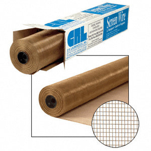 CRL Bronze Screen Wire - 50'
