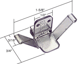 CRL Window Screen Retainer Clip #523 *DISCONTINUED*