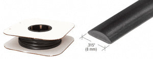 CRL Flat Black Screen Retainer Spline .315