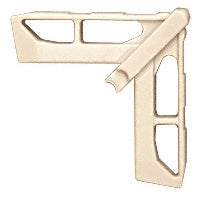 CRL Andersen 3/4" x 7/16" Plastic Screen Frame Corner 20/PK *DISCONTINUED*