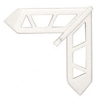 CRL Pella 3/4" x 7/16" Plastic Screen Frame Corner - 20/PK *DISCONTINUED*