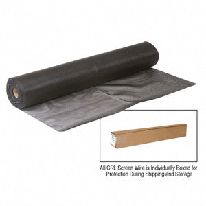 CRL Black Super Duty Polyester Screen Mesh