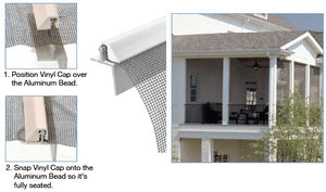 CRL ScreenEze™ 96" Patio Screen Frame