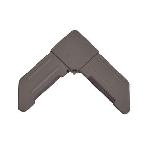 CRL 3/4" x 7/16" (19 x 11 mm) Corner for WSF34716 Series Screen Frame - Pack of 100