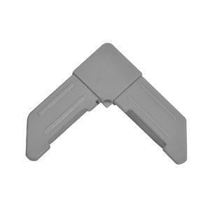 CRL 3/4" x 7/16" (19 x 11 mm) Corner for WSF34716 Series Screen Frame - Pack of 100