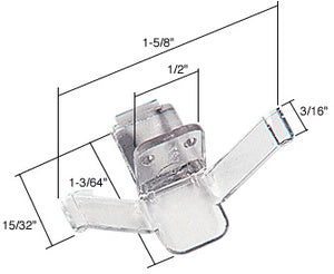 CRL Window Screen Retainer Clip #527 *DISCONTINUED*