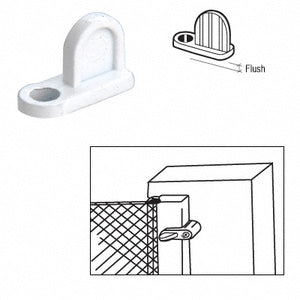 CRL Flush Diecast Window Screen Clip - Bulk