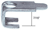 CRL Aluminum 7/16" Casement Screen Clips - Bulk