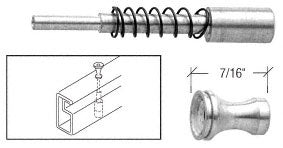 CRL Aluminum Plunger Latches for 1" x 7/16" Frame - Bulk