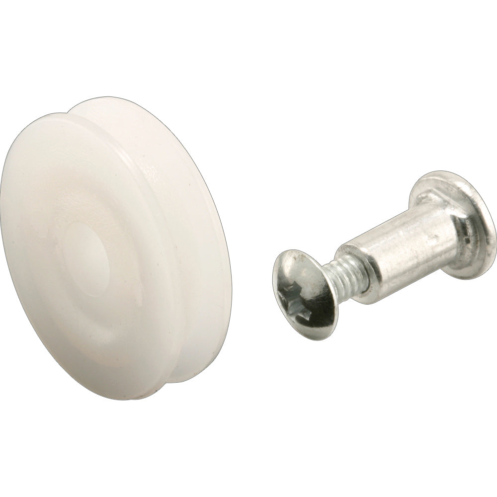 1" Nylon Screen Door Roller Assembly - Air Control - 2 Pack