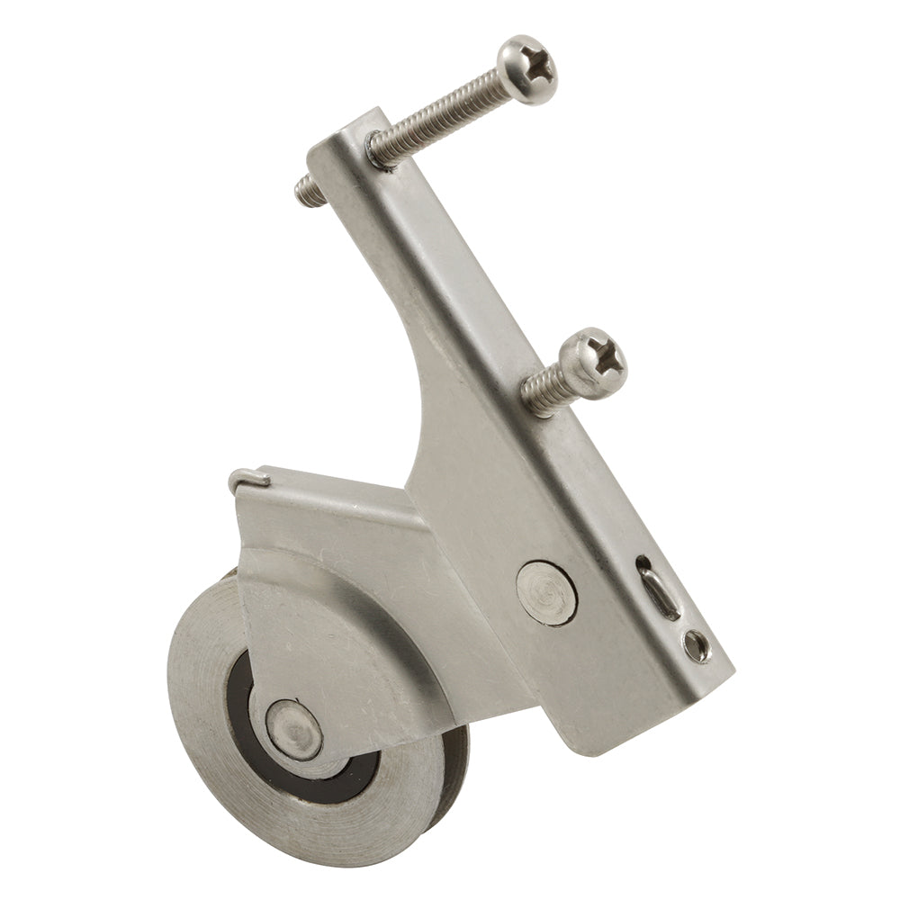 1-1/4" - Stainless Steel Spring - Loaded Sliding Screen Door Roller With Ball Bearing - Bay Mills - 2 Pack