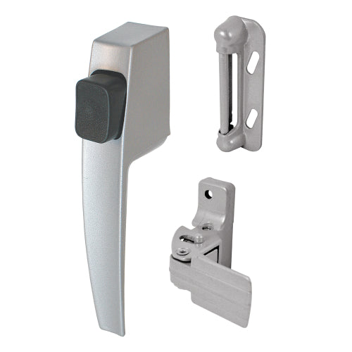 1-3/4" Diecast Construction - Aluminum Color - Storm Door Latch
