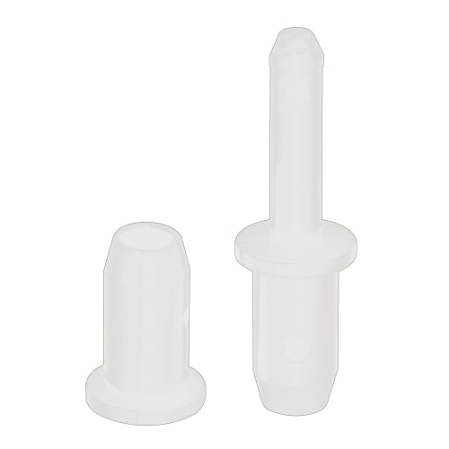 1-7/16" White Nylon Storm Door Hinge Pin Kit With Pins And Bushings