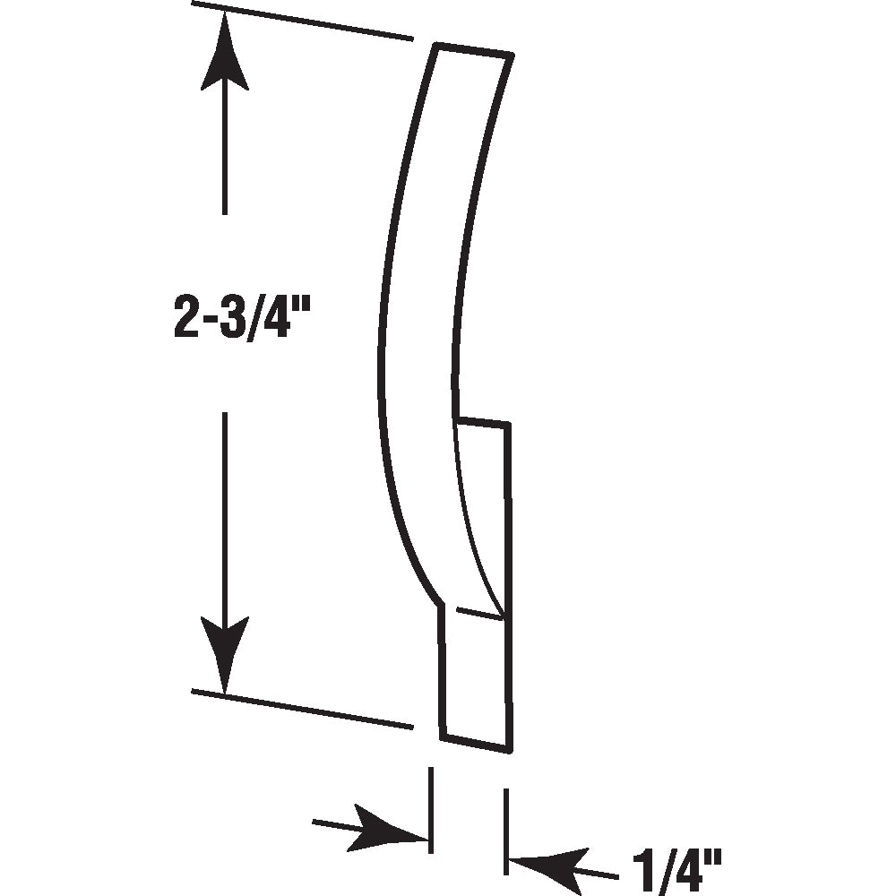 FHC Window Screen Tension Springs - 1/4" Corner Mount - Pack Of 6