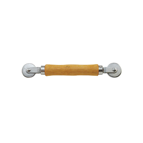 FHC Screen Rolling Tool - - Spline Roller With Wood Handle And Steel Wheels - Durable And Easy To Use (Single Pack)