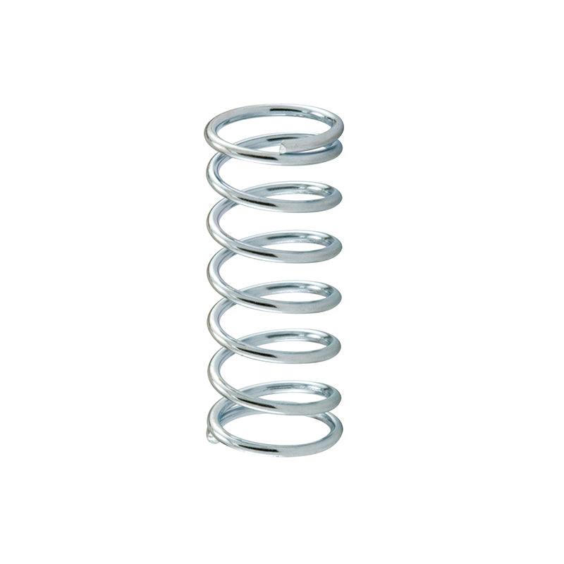FHC Compression Spring - Spring Steel Construction - Nickel-Plated Finish - 0.041 Ga X 7/16" X 1-1/8" - (4-Pack)