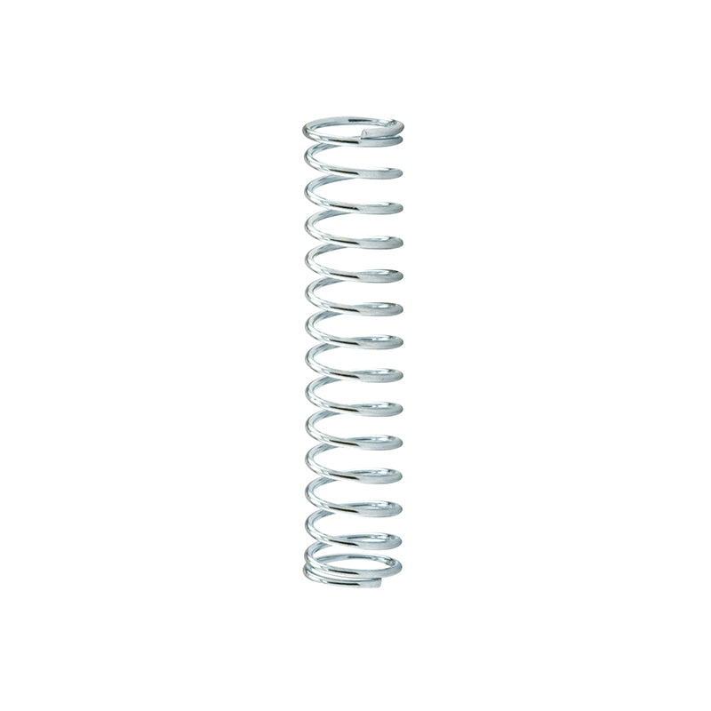 FHC Compression Spring - Spring Steel Construction - Nickel-Plated Finish - 0.035 Ga X 3/8" X 1-3/4" - (4-Pack)