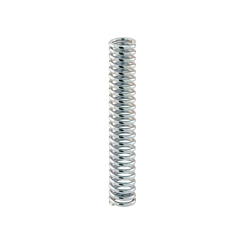 FHC Compression Spring - Spring Steel Construction - Nickel-Plated Finish - 0.162 Gauge X 1-1/8" X 7" (1 Pack)