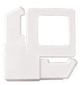CRL 5/16" Square Cut with Lift Tab Plastic Screen Frame Corner