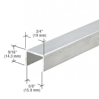 CRL Series 3601 Side Jamb Channel - 144"
