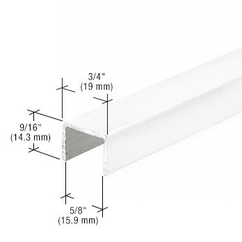 CRL Series 3601 Side Jamb Channel - 144"