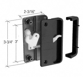 CRL Sliding Screen Latch and Pull with 3" Screw Holes for Anjac Doors *DISCONTINUED*