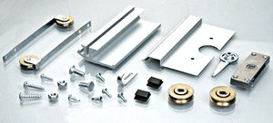 CRL Satin Anodized 2-1/2" Super Heavy-Duty KDEX Series Extruded Screen Door Hardware Kit *DISCONTINUED*